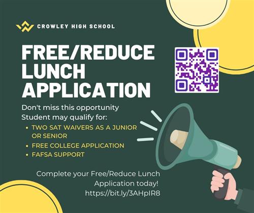 Free/Reduce Lunch Flyer